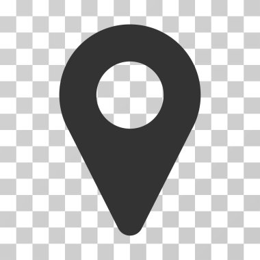 Harita işaretleyici vektör simgesi