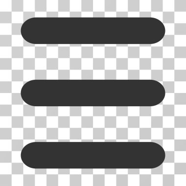 Menü öğeleri vektör simgesi