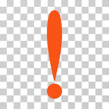 Ünlem işareti vektör simgesi