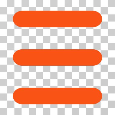 Menü öğeleri vektör simgesi