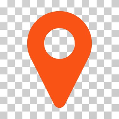 Harita işaretleyici vektör simgesi