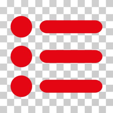 Öğeleri vektör simgesi