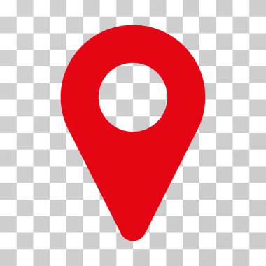 Harita işaretleyici vektör simgesi