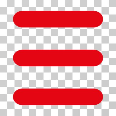 Menü öğeleri vektör simgesi