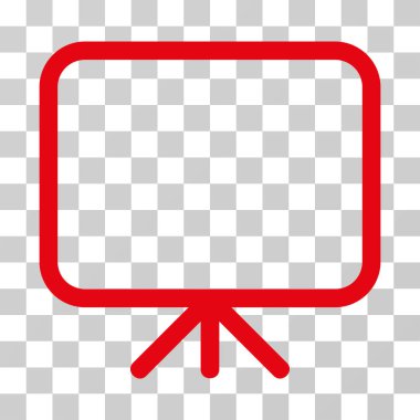 Sunum ekranı vektör simgesi