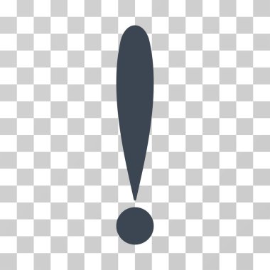 Ünlem işareti vektör simgesi