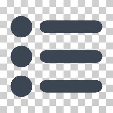 Öğeleri vektör simgesi