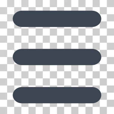 Menü öğeleri vektör simgesi