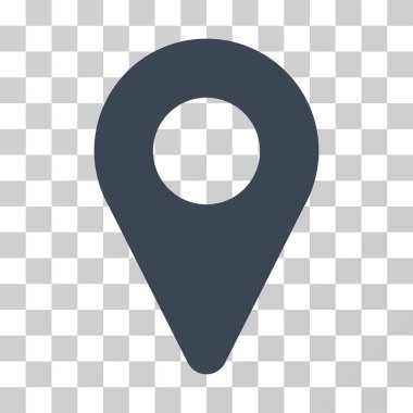 Harita işaretleyici vektör simgesi