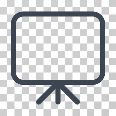 Sunum ekranı vektör simgesi