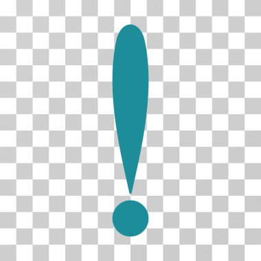 Ünlem işareti vektör simgesi