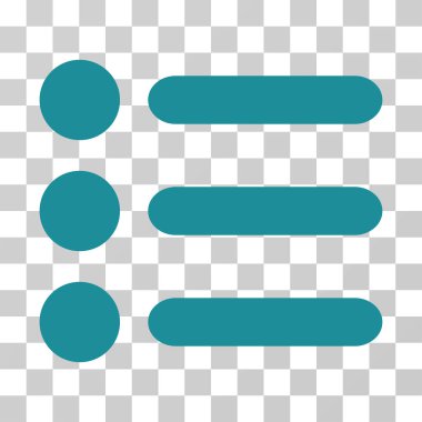 Öğeleri vektör simgesi