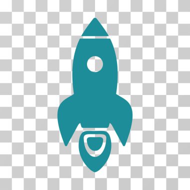 Roket vektör simgesi