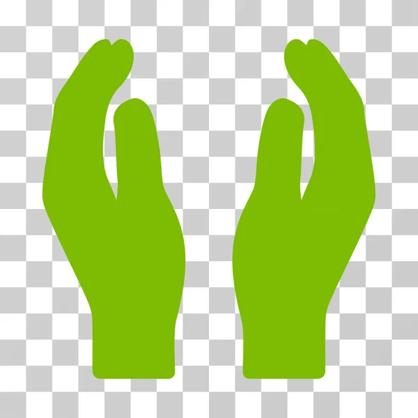 Icona vettoriale delle mani — Vettoriale Stock