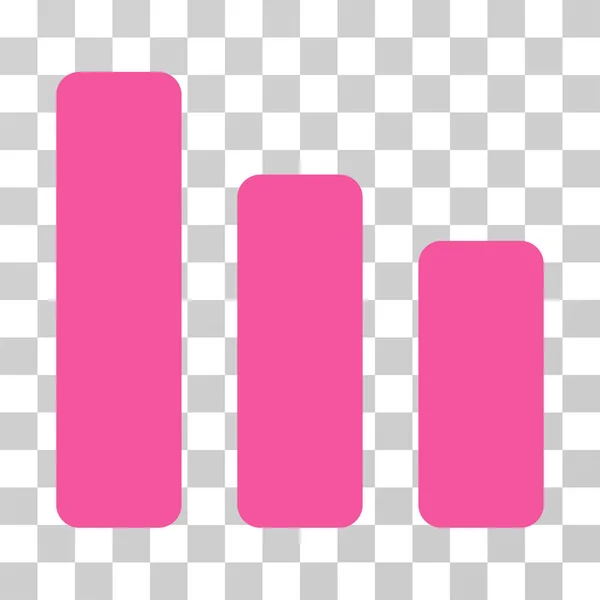 Bar Chart Decrease Vector Icon