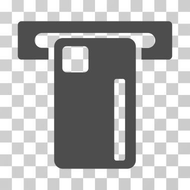 ATM makine vektör simgesi