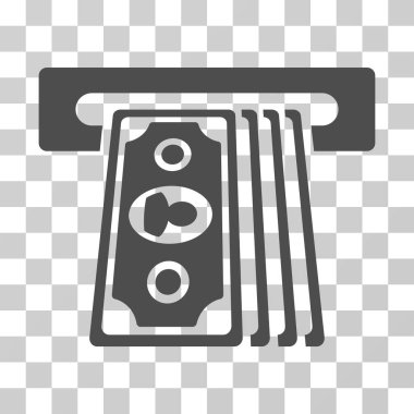 Bankamatiğe Terminal vektör simgesi