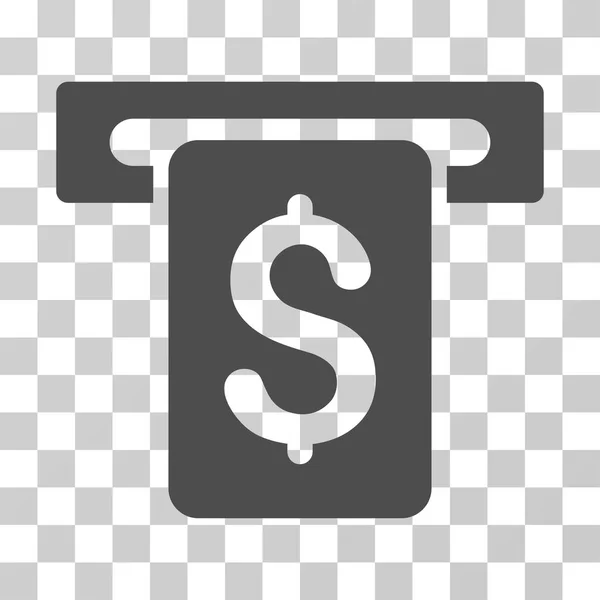 Retrait d'argent Icône vectorielle — Image vectorielle