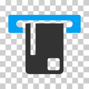 Banka Atm vektör simgesi