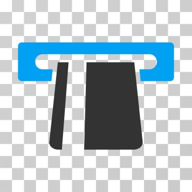 Banka kartı Terminal vektör simgesi