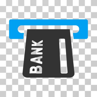 Banka Atm vektör simgesi