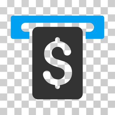 Geri nakit vektör simgesi