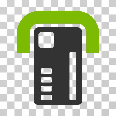 ATM makine vektör simgesi