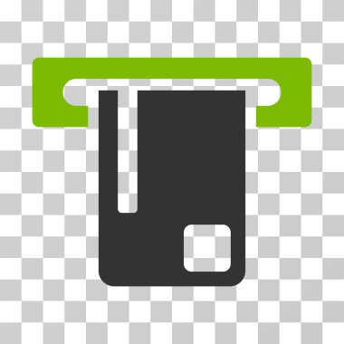 Banka Atm vektör simgesi