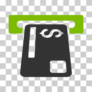 Banka kartı Terminal vektör simgesi