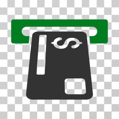 Banka kartı Terminal vektör simgesi