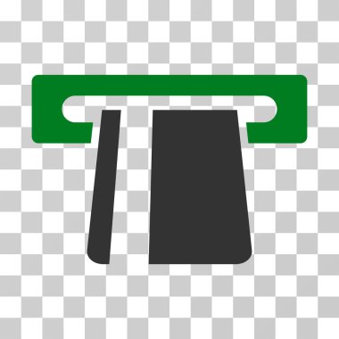 Banka kartı Terminal vektör simgesi