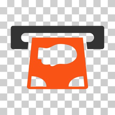 ATM ödeme vektör simgesi