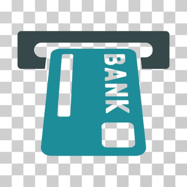 ATM Terminal vektör simgesi