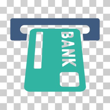 ATM Terminal vektör simgesi