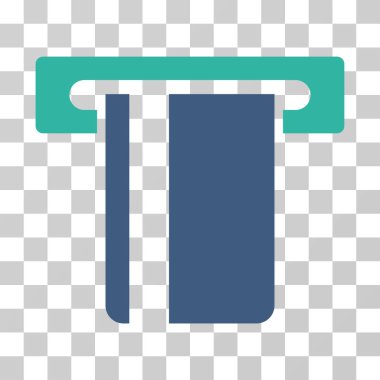 ATM Terminal vektör simgesi