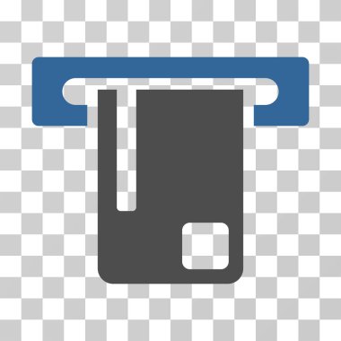 Banka Atm vektör simgesi