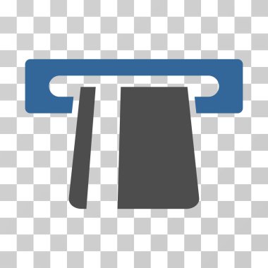 Banka kartı Terminal vektör simgesi