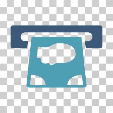 ATM ödeme vektör simgesi