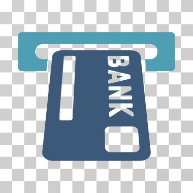 ATM Terminal vektör simgesi