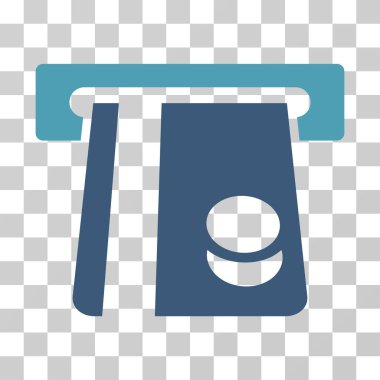 Banka kartı Terminal vektör simgesi