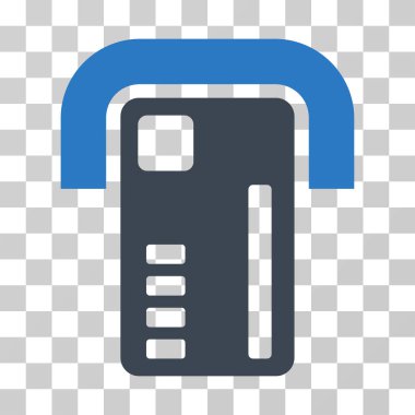 ATM makine vektör simgesi