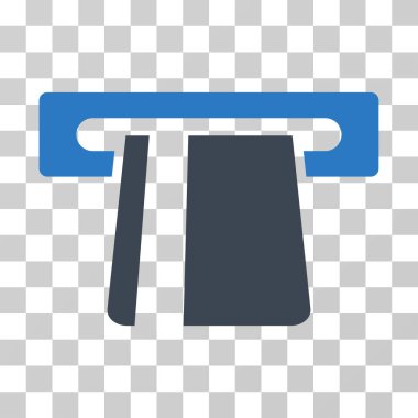 Banka kartı Terminal vektör simgesi