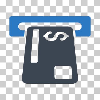 Banka kartı Terminal vektör simgesi