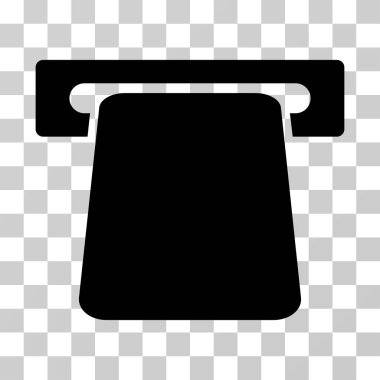 Banka Atm vektör simgesi