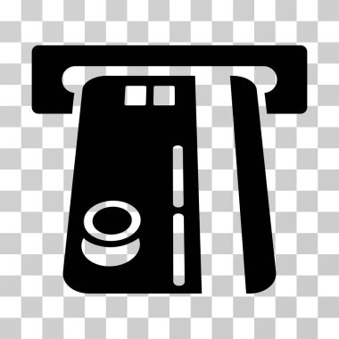 Banka Atm vektör simgesi