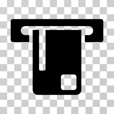 Banka Atm vektör simgesi