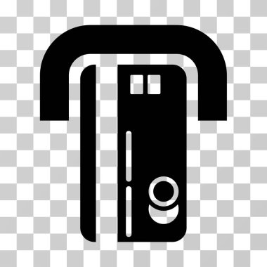 Bankacılık makine vektör simgesi