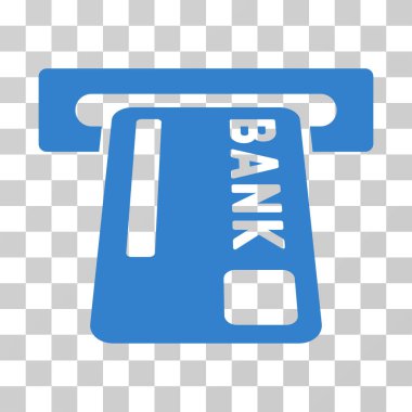 ATM Terminal vektör simgesi