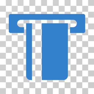 ATM Terminal vektör simgesi