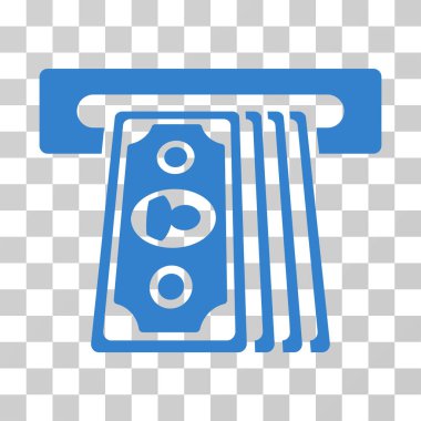 Bankamatiğe Terminal vektör simgesi